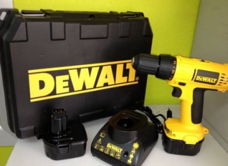 Описание шуруповёрта DeWALT DC733K2