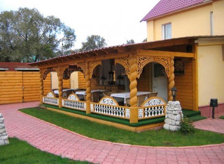 Строим веранду