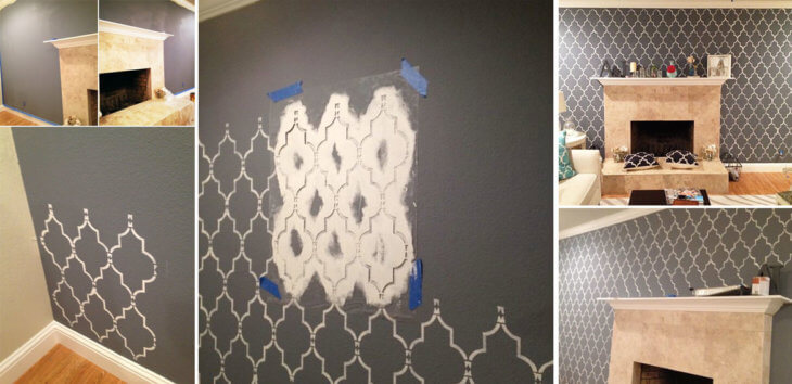 Как своими руками изготовить и использовать трафареты для стен под покраску?
